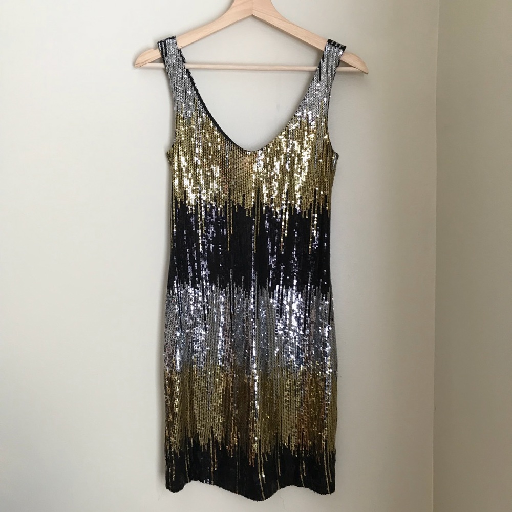 Sequin Sleeveless Dress